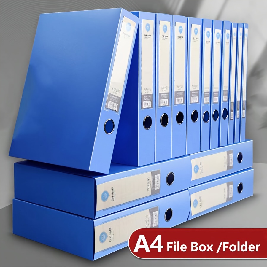 File Cabinet - Carpetas de archivos A4 plegables, cajas