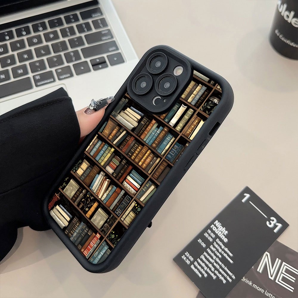 Bookshelf - Funda Protectora para Teléfono con Diseño