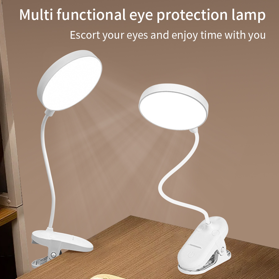 Desk Lamp - Lámpara de Escritorio LED con Clip