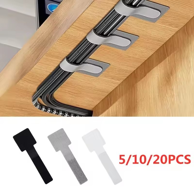 Desk Organizer - Nuevas bridas reutilizables para cables, con