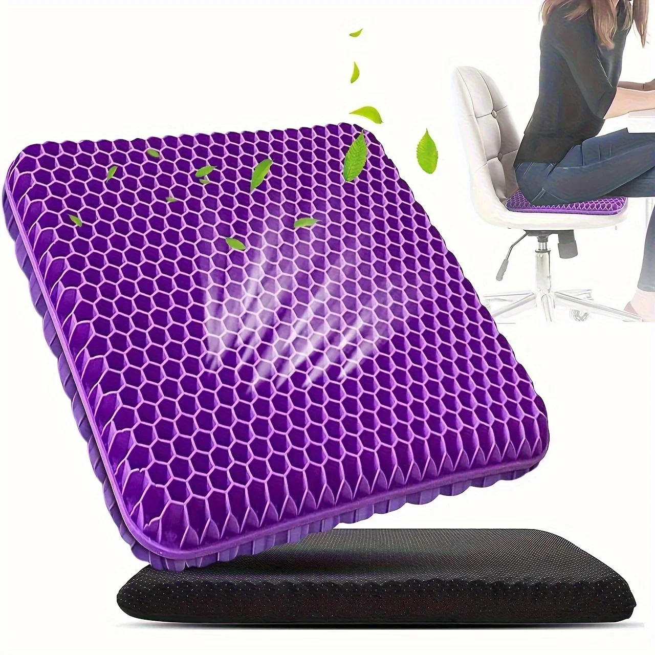 Cojín de gel para asiento, 1 u - Office Chair Cushion reseña y precio