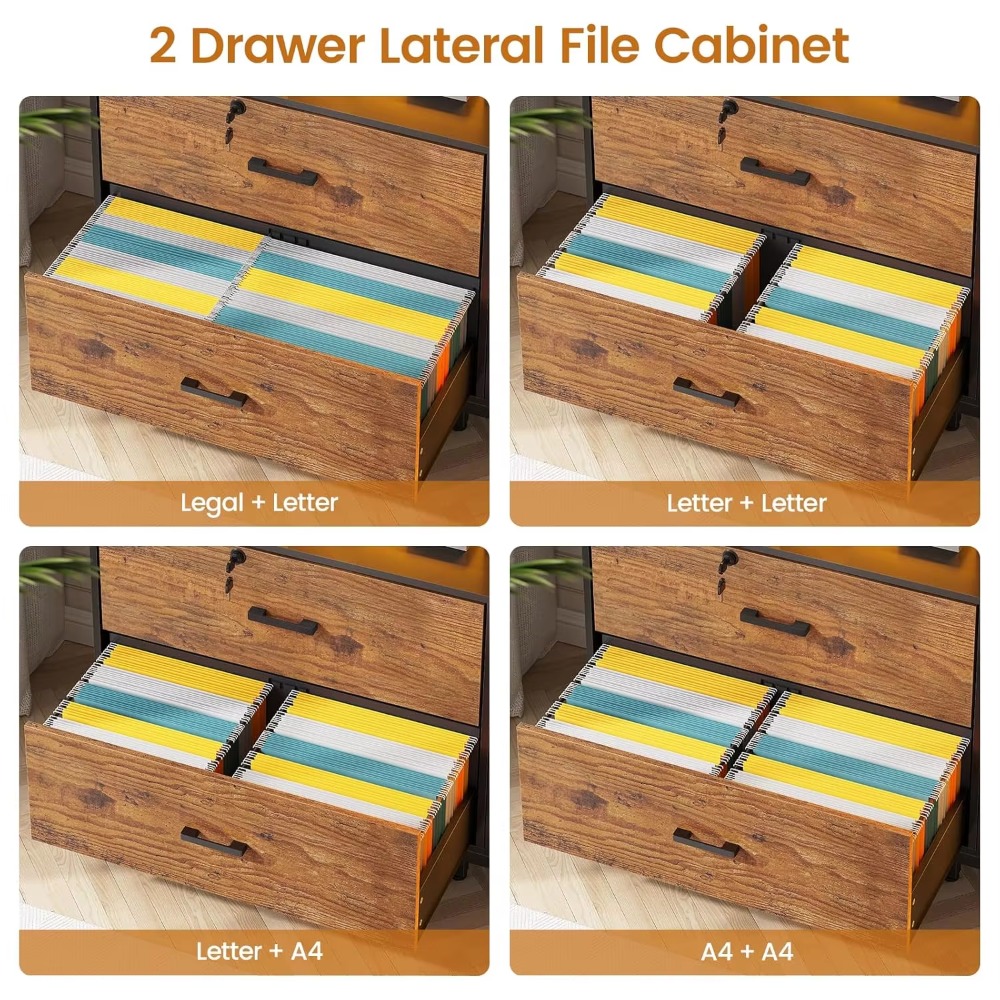 Archivador de 59 pulgadas, 2 c - File Cabinet reseña y precio