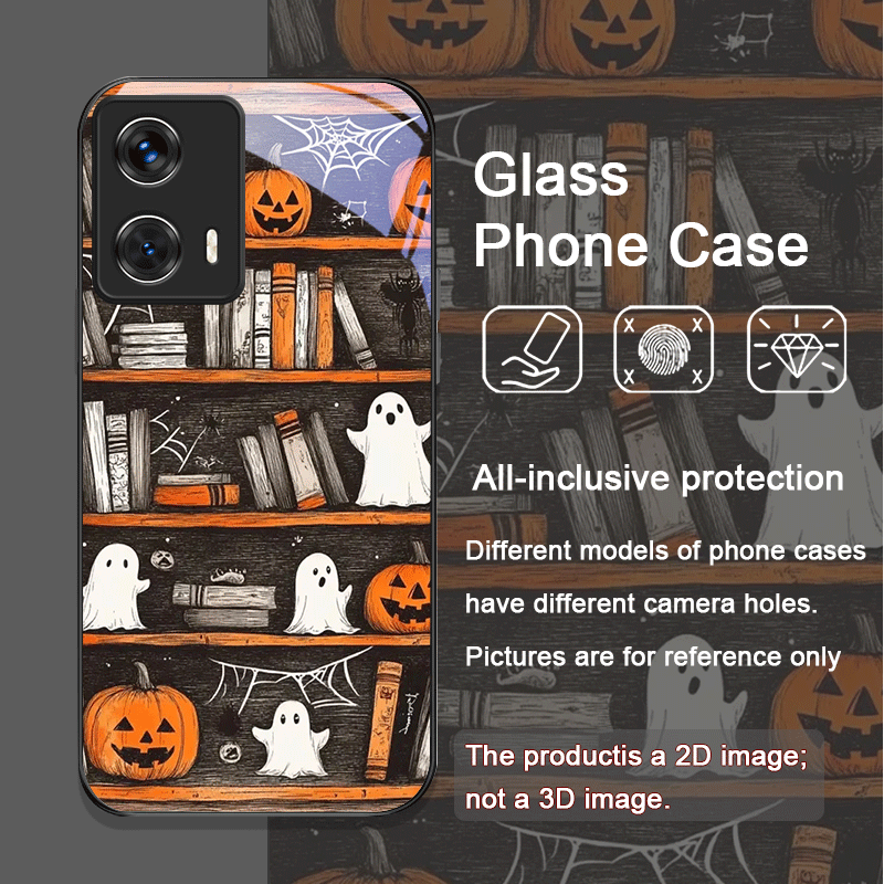 Funda de teléfono de vidrio te - Bookshelf reseña y precio