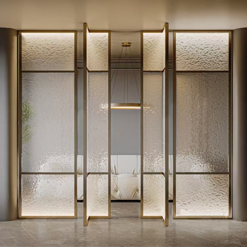 Divisorio moderno de acero ino - Partition Screen Divider reseña y precio