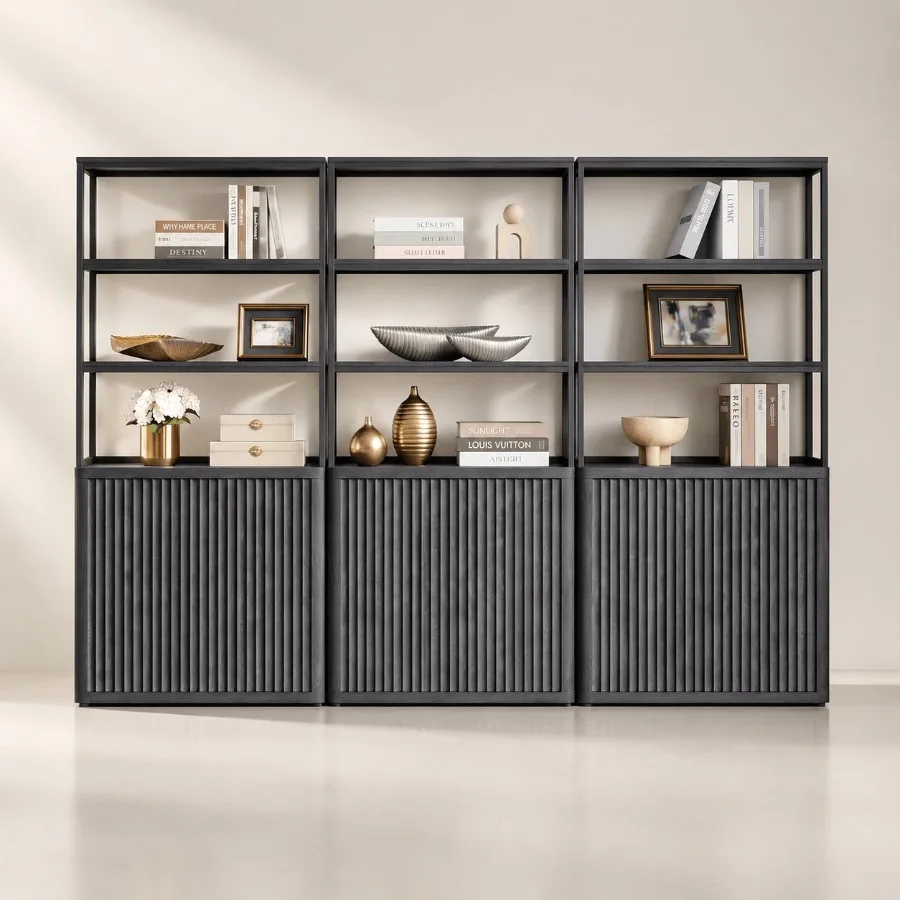 Estantería alta con puertas, e - Bookshelf reseña y precio