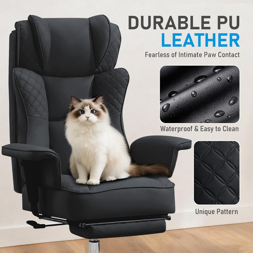 Silla de oficina grande y alta - Office Chair reseña y precio